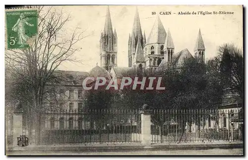 Ansichtskarte AK Caen Abbaye de L Eglise Saint Etienne