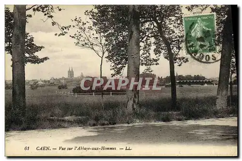 Cartes postales Caen Vue sur l Abbaye aux Hommes