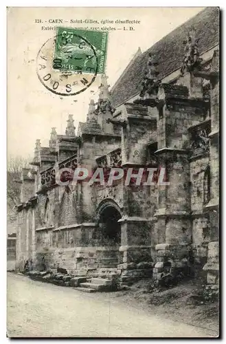 Cartes postales Caen Saint Gilles Eglise desaffectee