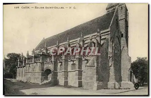 Cartes postales Caen Le Vieux Saint Gilles