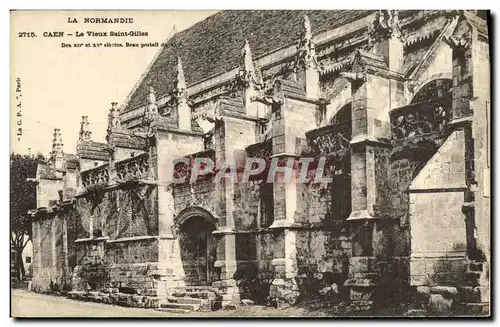 Cartes postales Caen Le Vieux Saint Gilles