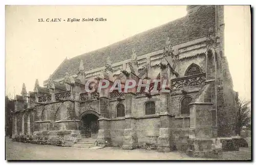 Ansichtskarte AK Caen Le Vieux Saint Gilles