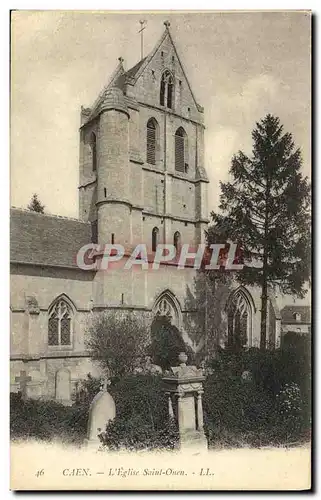 Ansichtskarte AK Caen L Eglise Saint Ouen