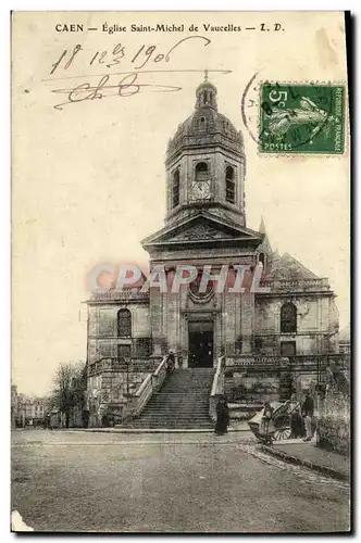 Ansichtskarte AK Caen L Eglise Saint Michel de Vaucelles