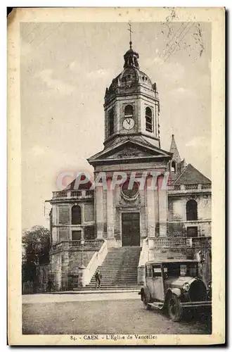 Ansichtskarte AK Caen L Eglise de Vaucelles