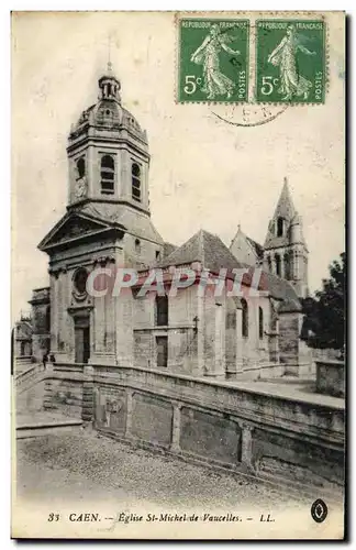 Ansichtskarte AK Caen L Eglise Saint Michel de Vaucelles