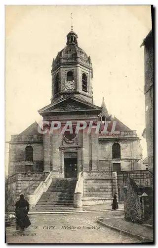 Ansichtskarte AK Caen L Eglise Saint Michel de Vaucelles