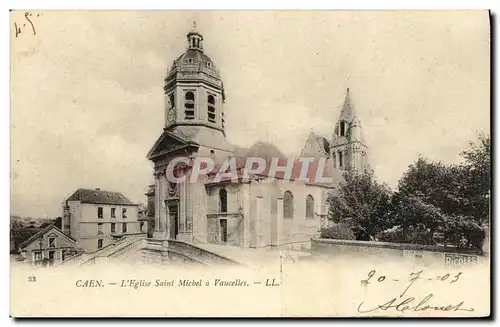 Ansichtskarte AK Caen L Eglise Saint Michel de Vaucelles