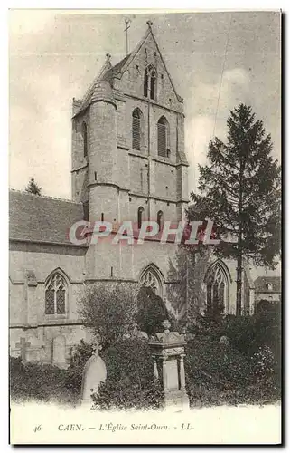 Ansichtskarte AK Caen L Eglise Saint Ouen