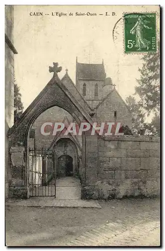 Ansichtskarte AK Caen L Eglise Saint Ouen