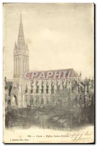 Cartes postales Caen Eglise Saint Pierre