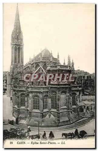 Cartes postales Caen Eglise Saint Pierre