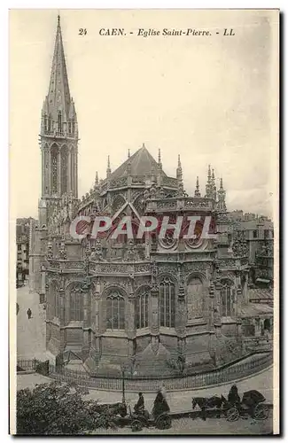 Cartes postales Caen Eglise Saint Pierre