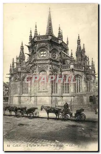 Cartes postales Caen Eglise Saint Pierre L Abside