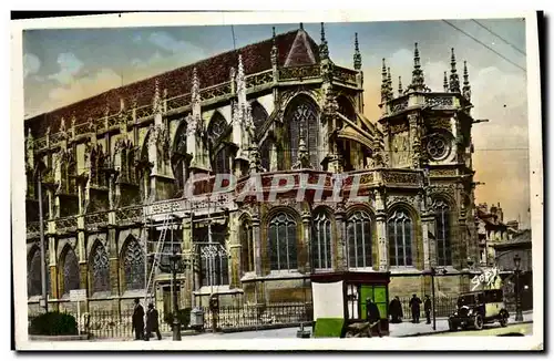 Cartes postales Caen Abside de l Eglise St Pierre