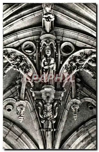 Ansichtskarte AK Caen L Eglise Saint Pierre Clef de voute principale situee au dessus du maitre autel