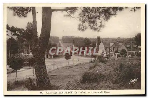 Cartes postales Franceville Plage Avenue de Paris