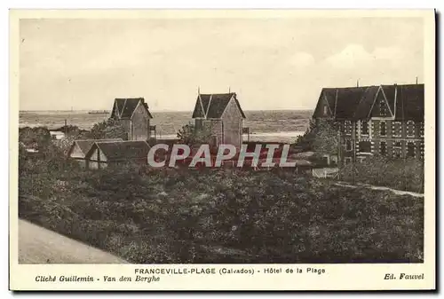 Ansichtskarte AK Franceville Plage Hotel de la Plage