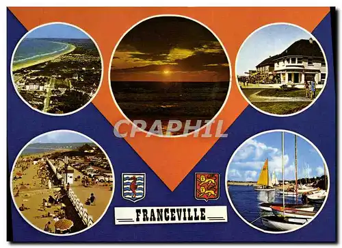 Cartes postales moderne Franceville Plage