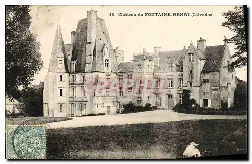 Cartes postales Chateau de Fontaine Henri