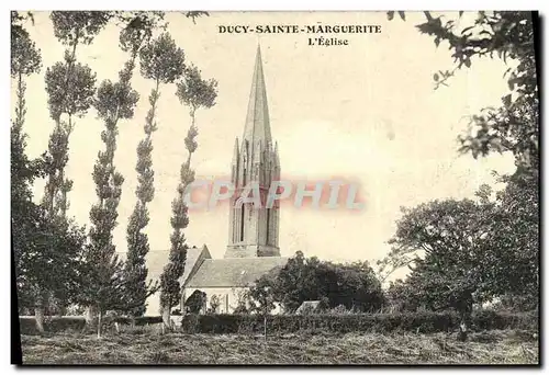 Ansichtskarte AK Ducy Sainte Marguerite L Eglise