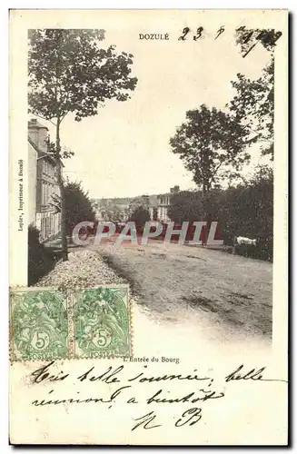 Cartes postales Dozule L Entree du Bourg