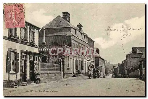 Cartes postales Glos La Route d Orbec