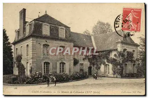 Cartes postales Glos Le Manoir de Collandon