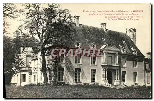 Cartes postales Environs de Bretteville sur Laize Gouvix Le chateau d Outrelaize