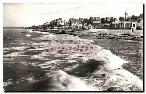 Moderne Karte Grandcamp les Bains La Plage