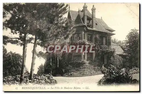 Ansichtskarte AK Hennequeville La Villa de Madame Rejane