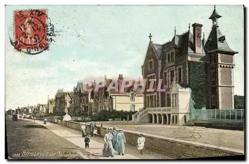 Cartes postales Hermanville sur Mer Le boulevard