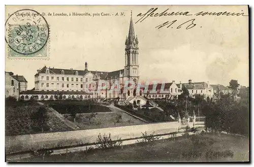 Ansichtskarte AK Chapelle de N D de lourdes a Herouville pres Caen