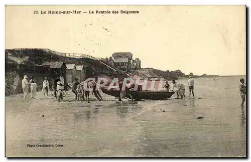 Cartes postales Le Home sur Mer La Rentree des Baigneurs