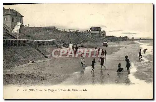 Cartes postales Le Home La Plage a l Heure du Bain