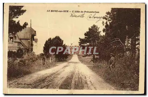 Cartes postales Le Home sur Mer L Allee du Preventorium