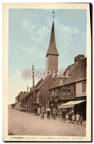 Cartes postales L Hotellerie Le Centre La Mairie Les Ecoles