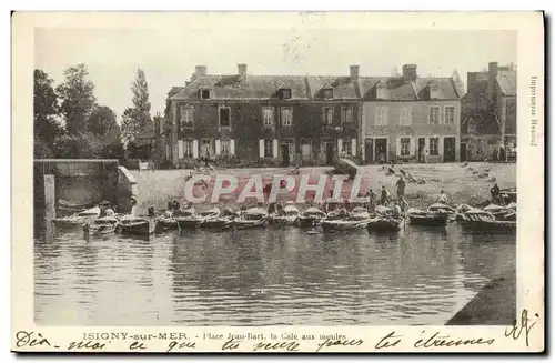 Ansichtskarte AK Isigny Sur Mer lace Jeau Bart la Cale aux Moules Bateaux