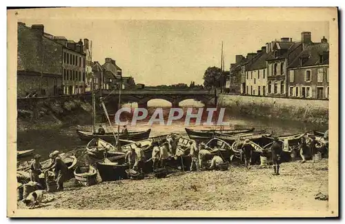 Ansichtskarte AK Isigny Sur Mer La Cale Aux Moules