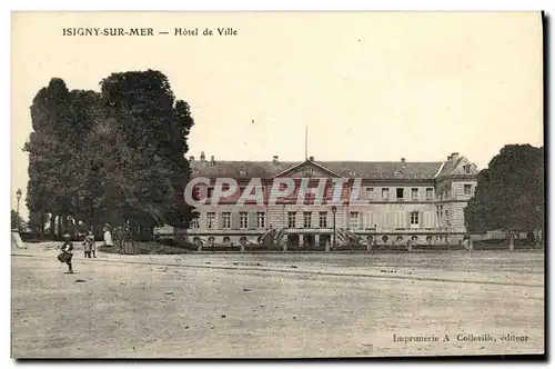 Ansichtskarte AK Isgny Sur Mer Hotel de ville