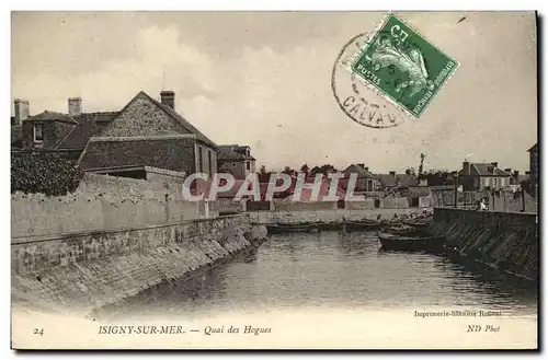 Cartes postales Isigny Sur Mer Quai des Hogues