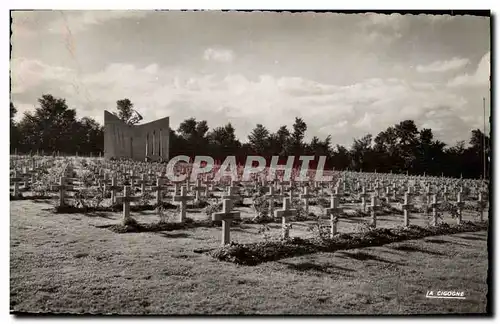 Moderne Karte Environs de Potigny Cimetiere polonais de Langannerie Pologne