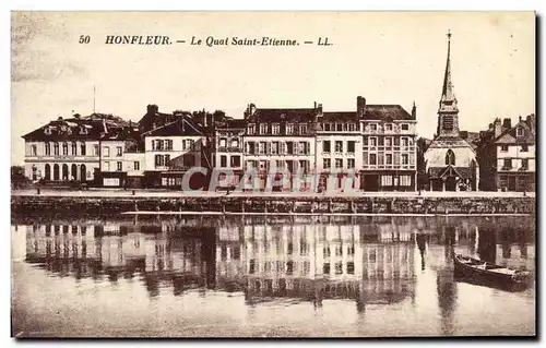 Cartes postales Honfleur Le Quai Saint Etienne