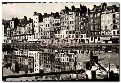 Cartes postales moderne Honfleur Le Quai Ste Catherine et le Vieux Bassin