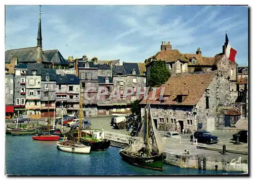 Cartes postales moderne Honfleur Quai Sainte Catherine et la Lieutenance