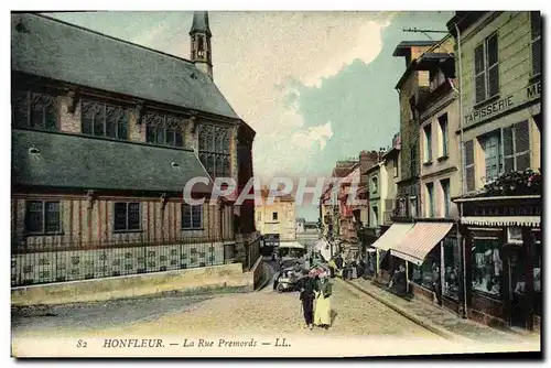 Cartes postales Honfleur La Rue Premords