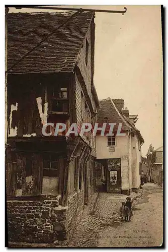 Cartes postales Honfleur La Rue de l homme de bois