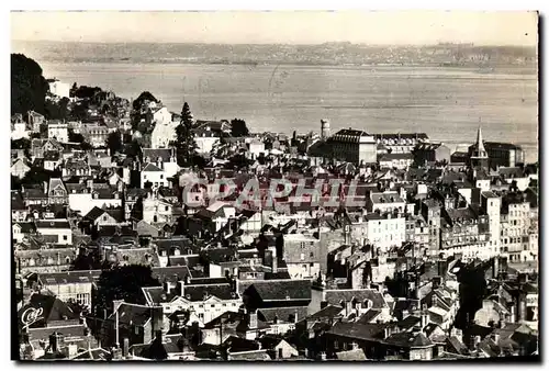 Cartes postales moderne Honfleur Panorama Vers Honfleur et le Havre