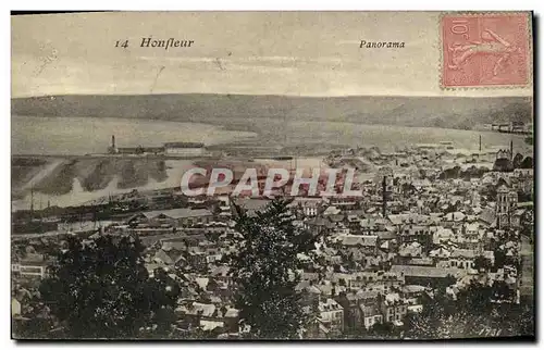 Cartes postales Honfleur Panorama