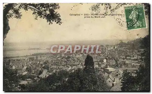 Cartes postales Honfleur Vue Generale Prise du Mont Joil